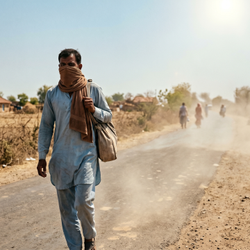 ગુજરાતમાં ‘હીટ ડોમ’ની અસર: અમદાવાદમાં પારો 46 ડિગ્રીને સ્પર્શશે, તંત્ર દ્વારા ‘ઓરેન્જ એલર્ટ’ જાહેર.