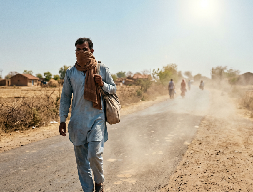 ગુજરાતમાં ‘હીટ ડોમ’ની અસર: અમદાવાદમાં પારો 46 ડિગ્રીને સ્પર્શશે, તંત્ર દ્વારા ‘ઓરેન્જ એલર્ટ’ જાહેર.