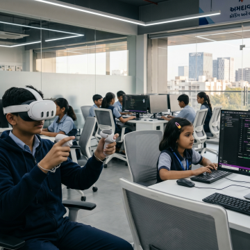 ગુજરાત એજ્યુકેશન મોડલ 2.0: રાજ્યની શાળાઓમાં હવે ‘AI’ ભણાવવા માટે 500 કરોડનું બજેટ ફાળવાયું!