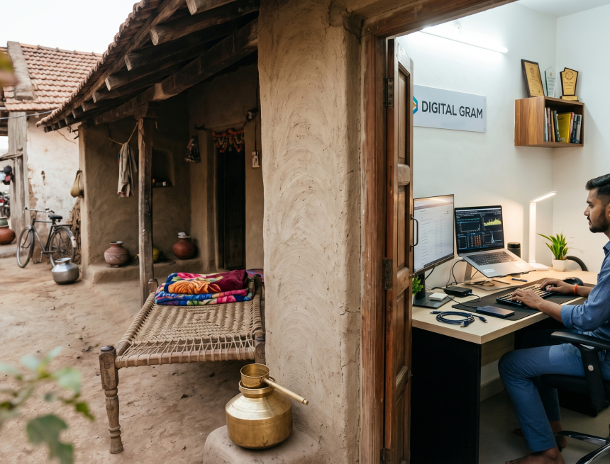 માઈગ્રેશનનો ઉલટો પ્રવાહ: ‘Rural-Tech’ ક્રાંતિ કેવી રીતે ગુજરાતના ગામડાઓની આર્થિક ભૂગોળ બદલી રહી છે?